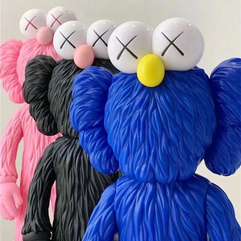 Sesame Street standing Internet celebrity doll Instagram explosion creative hand fashion figure cartoon adornment 28cm