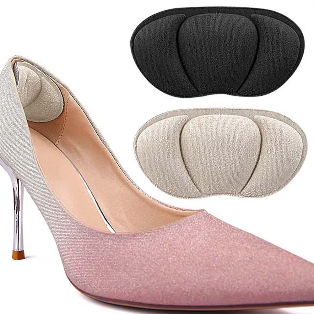 Shoe Accessories Sponge Heels Pads Shoes Insoles Foot Care Heel Protectors Anti-Wear Prevent Abrasion Shoes Inserts Pads Travel