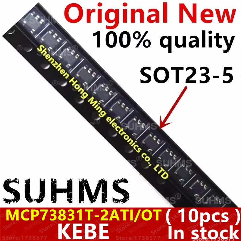 (10piece)100% New MCP73831T-2ATI/OT MCP73831T-2ATI MCP73831T MCP73831 KEBE sot23-5 Chipset