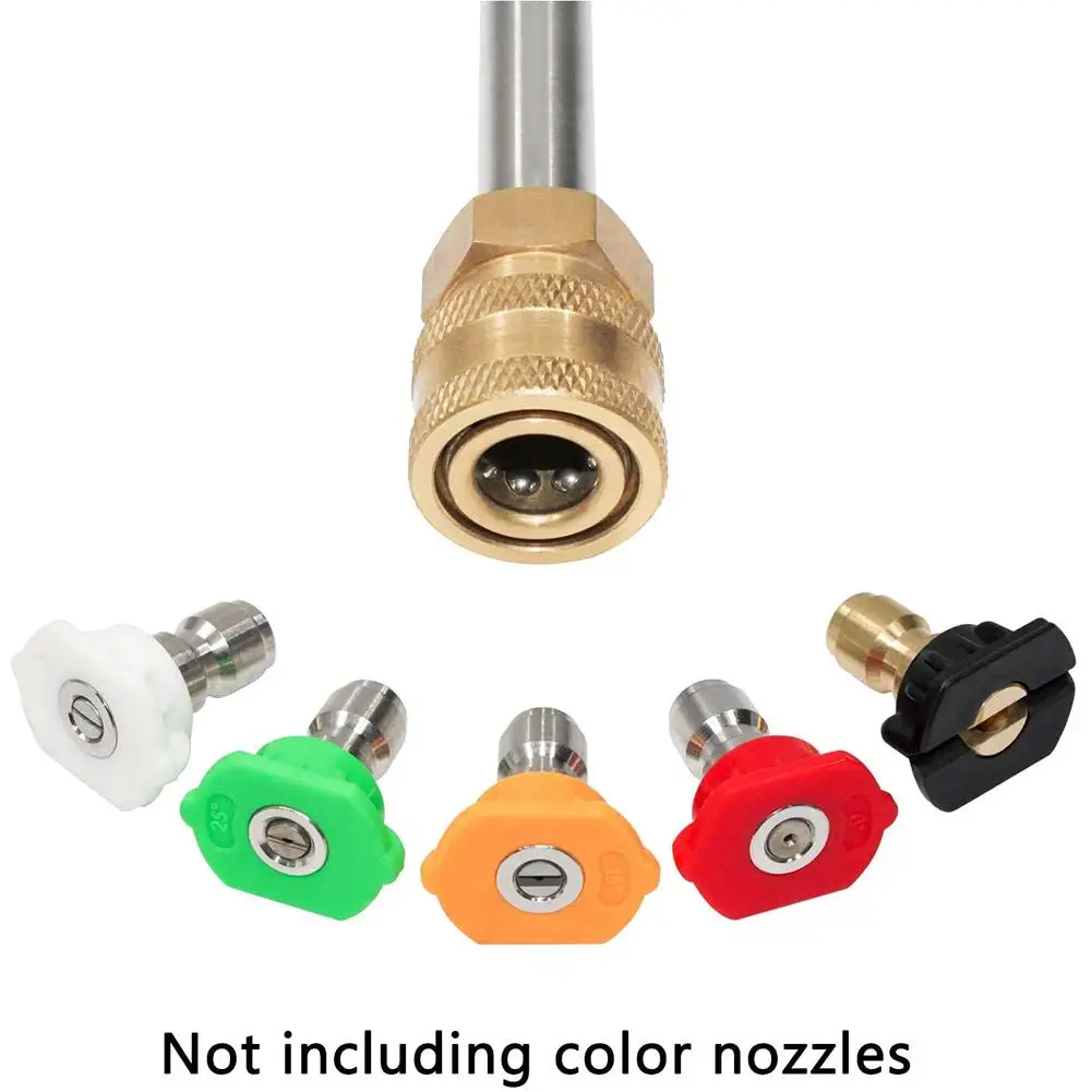 Extension Tools Extension Wand For High Pressure Parts Quick Connect 1/4inch 16inch/40cm Accessories Connector Rod Sprayer Tube