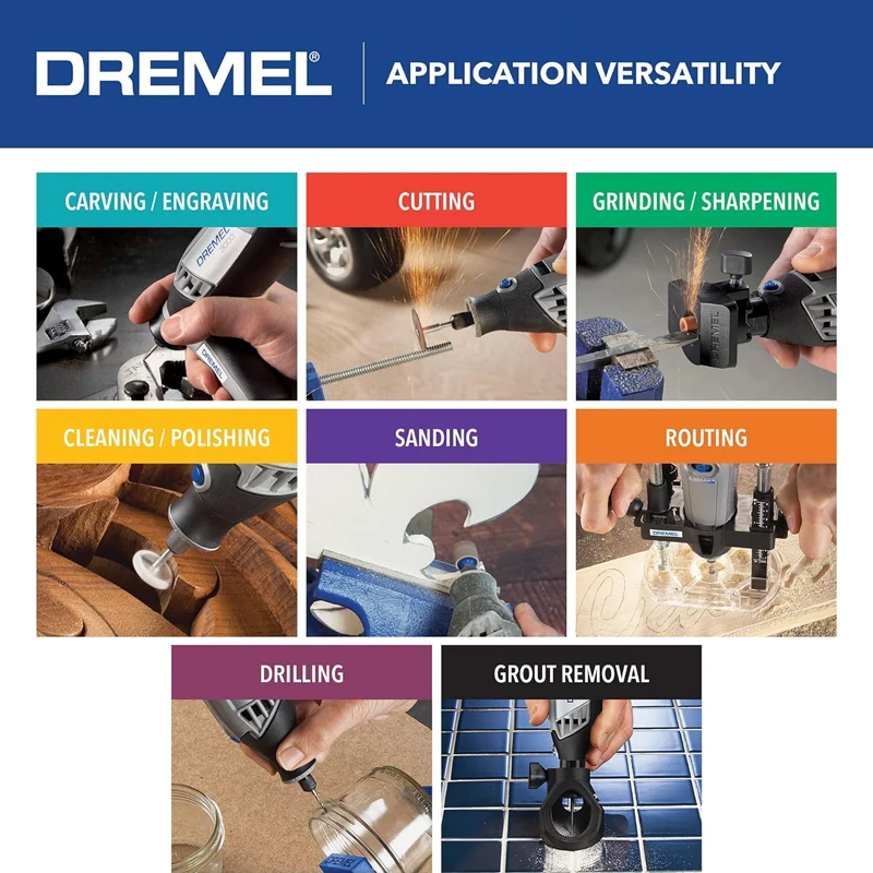 Dremel 3000 2/30 Electric Grinder 2 Attachment 30 Accessories Mini Driller Variable Speed Rotary Tool Kit For Carving Cutting