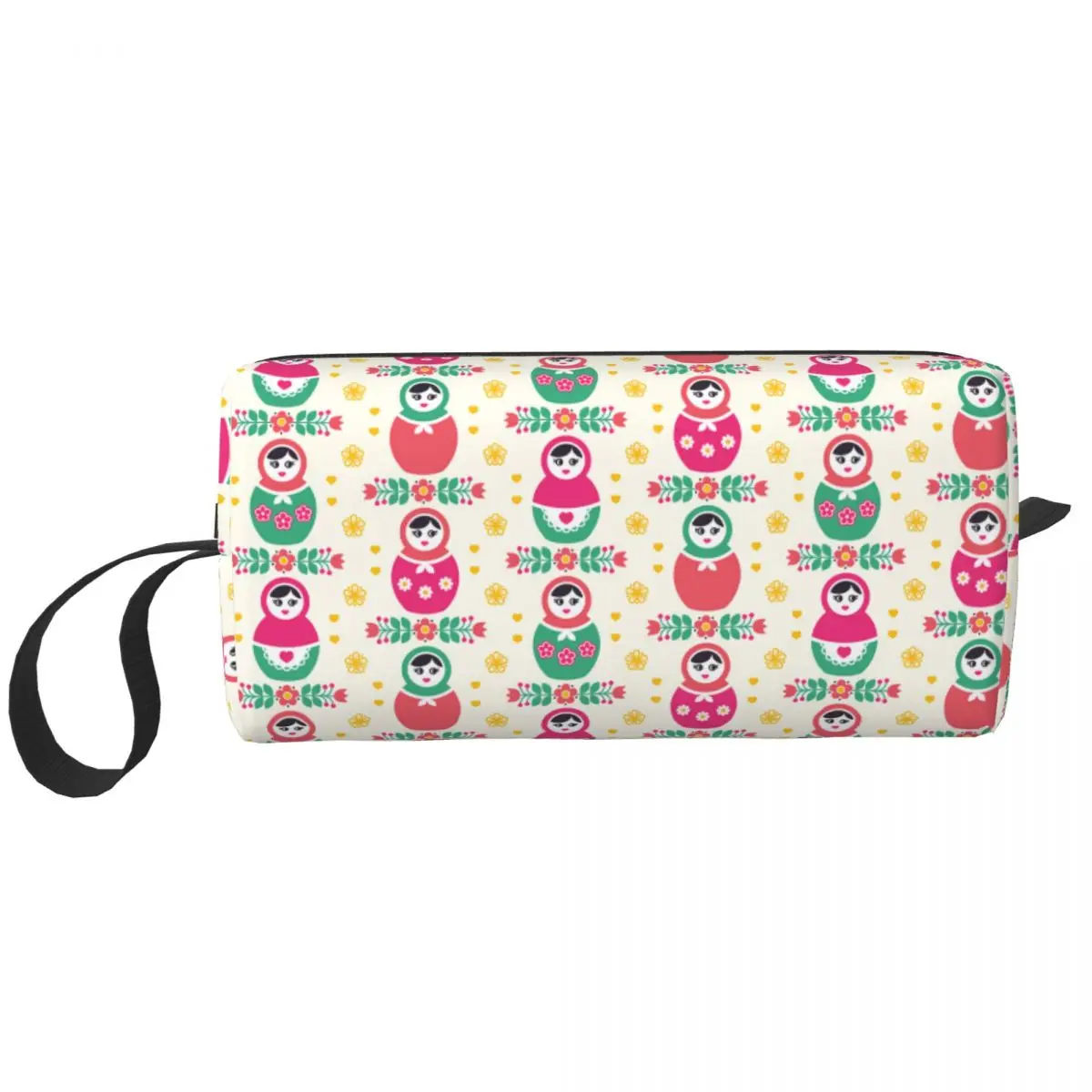 Travel Babushka Matryoshka Russian Doll Toiletry Bag Portable Makeup Cosmetic Organizer Women Beauty Storage Dopp Kit Case