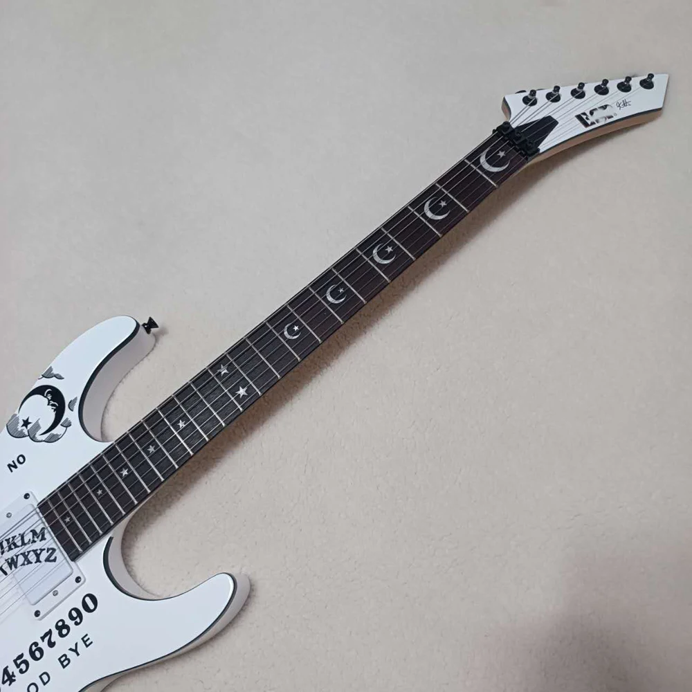 Hot sale ESP Custom Shop KH-2 Ouija Kirk Hammett Cynthia Electric Guitar,Floyd Rose Tremolo Bridge, multi-color option