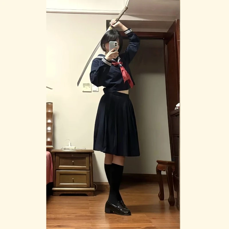 لعبة الرعب سايلنت هيل F Shimizu Hinako أزياء تنكرية للهالوين أزياء نسائية يابانية موحدة معرض كوميدي فستان أسود