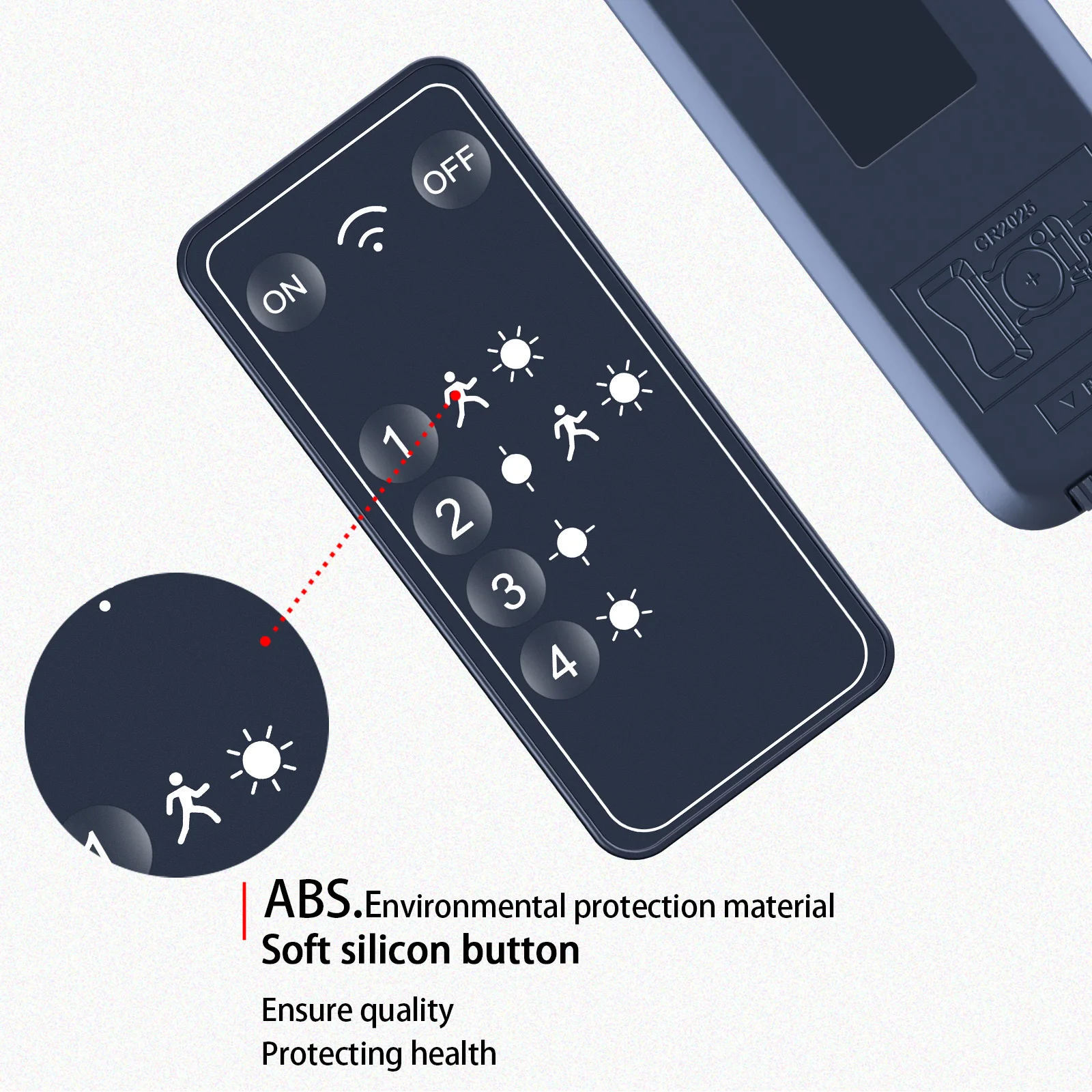 جهاز تحكم عن بعد جديد للأضواء الكاشفة بمستشعر الحركة الشمسية VENSSTNOR في الهواء الطلق #5