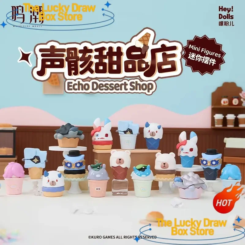 Suplay Hey Dolls Wuthering Waves Resonance Echo Dessert Shop Series Mini Pvc Figures Desk Decoration Items Cool Popular Gift