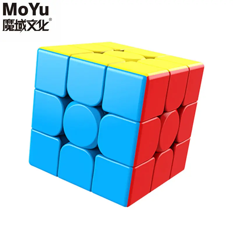 MoYu 3x3x3 Meilong Magic Cube Stickerless Cubo Magico Profissional Meilong Speed Cubes Educational Toys For Kids Cube Hungarian