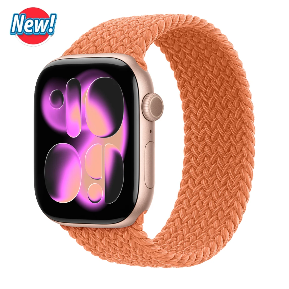 Geflochtenes Solo Loop Armband für Apple Watch 11 Bänder 46mm 42mm 44mm 40mm 41mm 45mm 49mm Correa iWatch Series 10 9 8 SE 7 6 Ultra 3 2 – Detail 7