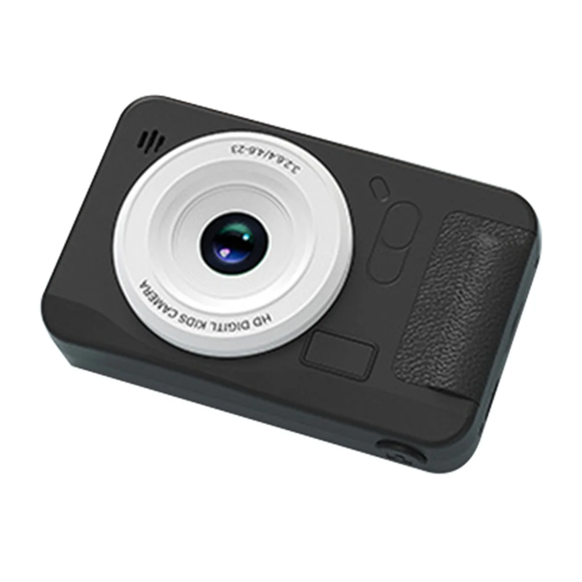 Fotocamera digitale 4K Fotografia ad alta definizione CCD Viaggio Selfie Entry-Level Piccoli studenti Campus Selfie Camera Nero