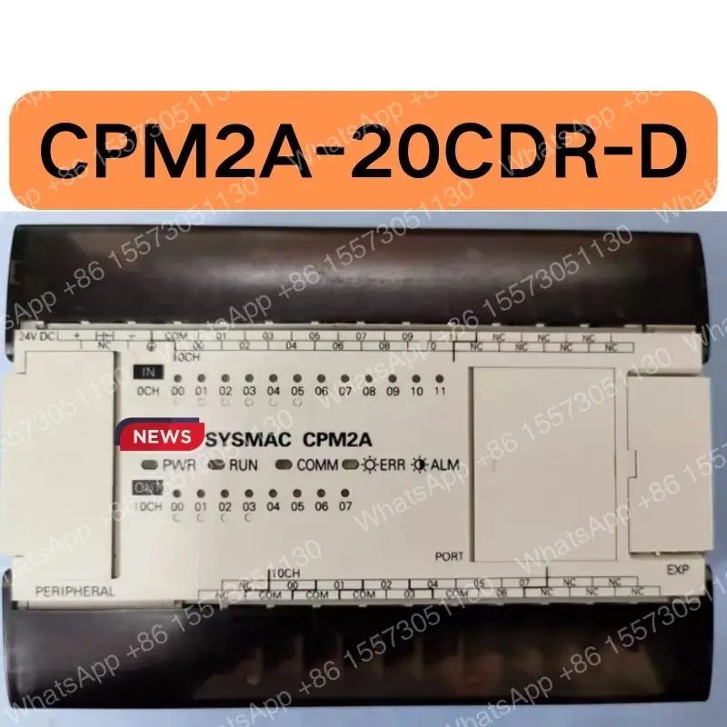 Second hand CPM2A-20CDR-D PLC all-in-one machine tested OK and its function is intact