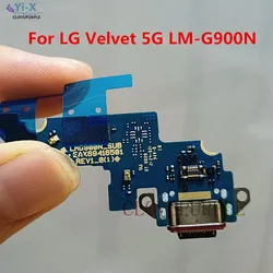 1pcs USB Charging Board Dock Connector Flex Cable for LG Velvet 5G LM-G900N Repair Parts