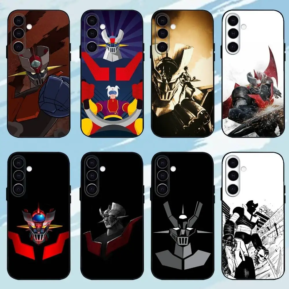 

Shin Mazinger Zero Phone Case For Samsung Galaxy A73,A72,A71,A70,A53,A52,A51，Black Shell ll