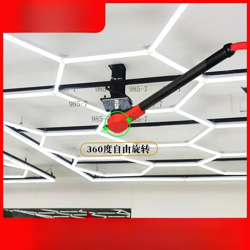 360 Degree Rotating Telescopic Swing Arm, High Pressure Car Wash Cantilever for Car Beauty Shop Wash Shed