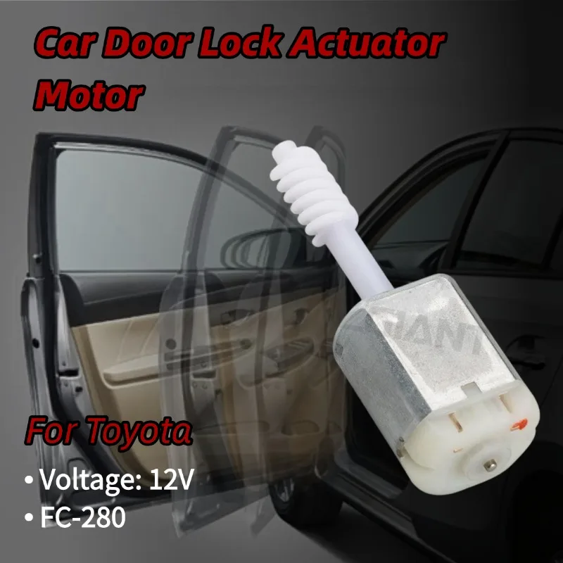 

AZGIANT Car Central Control Motor for 2005-2014 Toyota Venture MK1 Door Lock Actuator FC-280 Professional Low Noise 12V DC Motor
