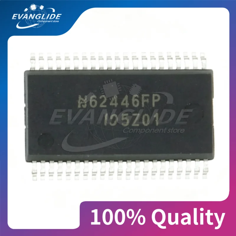 1 PCS/LOT BRAND NEW M62446FP Japanese-made SSOP42 audio controller chip