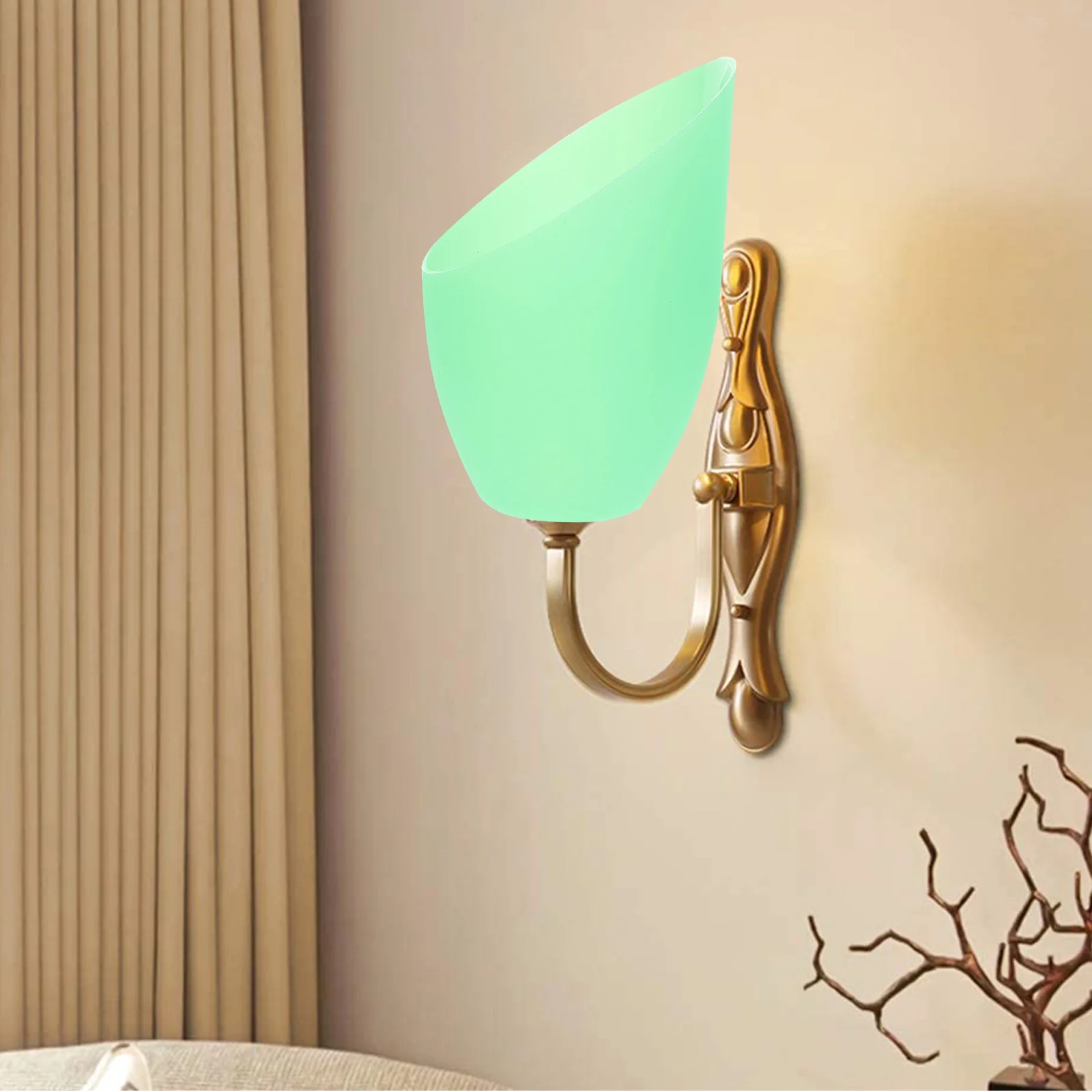 

5 Pcs Horseshoe Lampshade Replacement Pendant Unique Sconce Light Hanging Inclined Head Chandelier