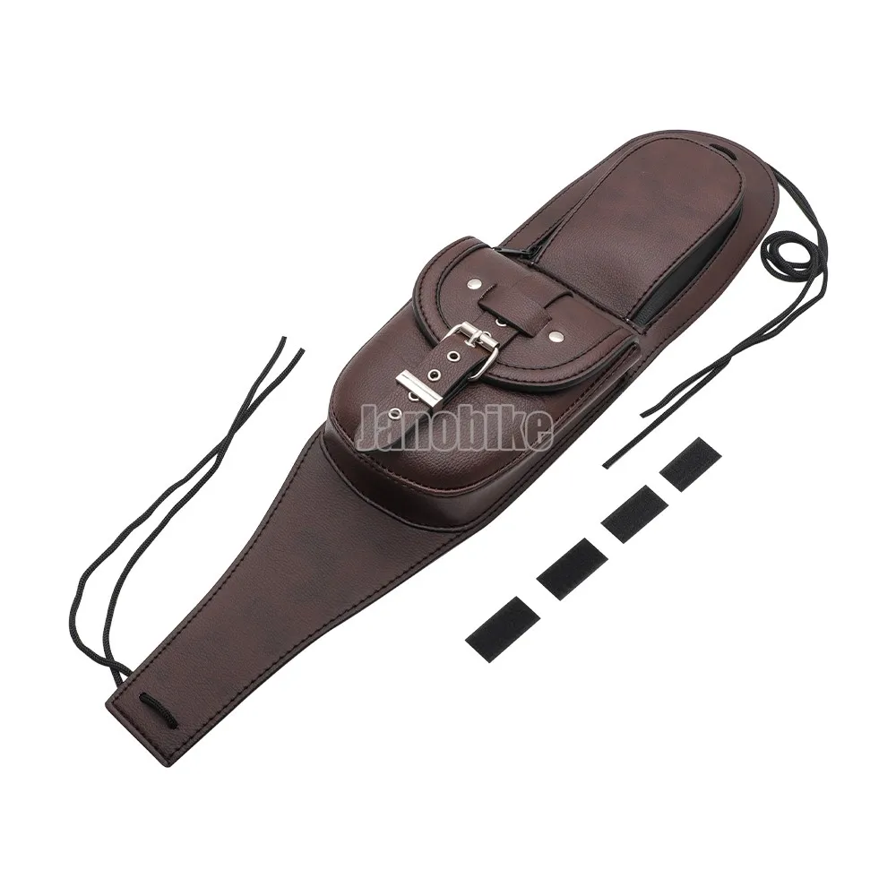 Motorcycle Gas Tank Dash Console Center Pouch Bag PU Leather For HONDA Rebel 300 500 CM300 500