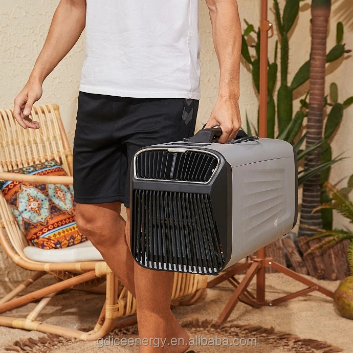 Gran oferta, aire acondicionado portátil de alta calidad 5200 Btu, aire acondicionado portátil para tiendas de campaña, Camping al aire libre