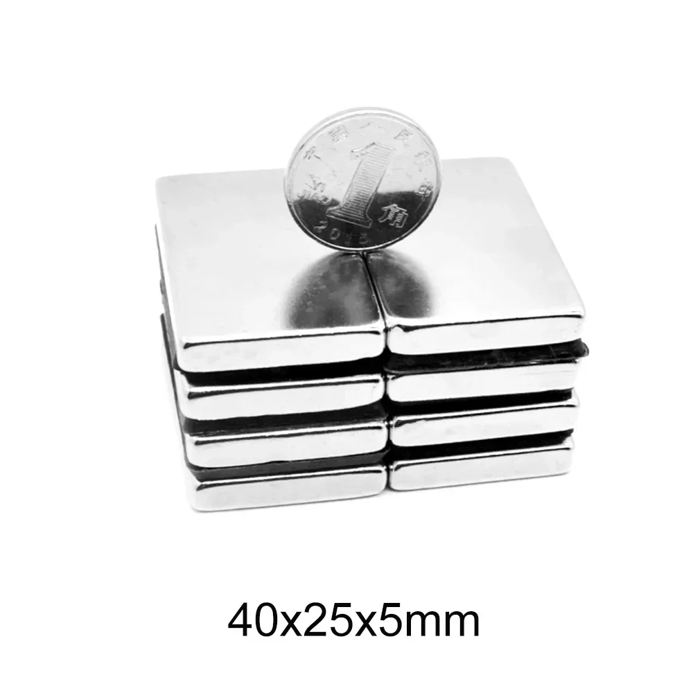 40x25x5 Strong Quadrate Magnet 40mm*25mm*5mm Powerful  Magnet 40x25x5mm For Home Refrigerators, Offices DIY 40*25*5