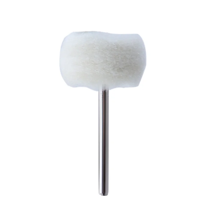 5/20/50Pcs Mini Wool Felt Polishing Buffing Round Wheel Brushes 3MM Shank for Grinder Rotary Tools Abrasive Brush Tools