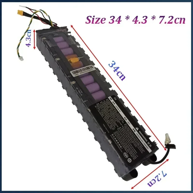 10S3P 36V 10500mAh scooter battery pack 18650 rechargeable lithium battery for Xiaomi M365/1S Pro30km electric scooter with BMS