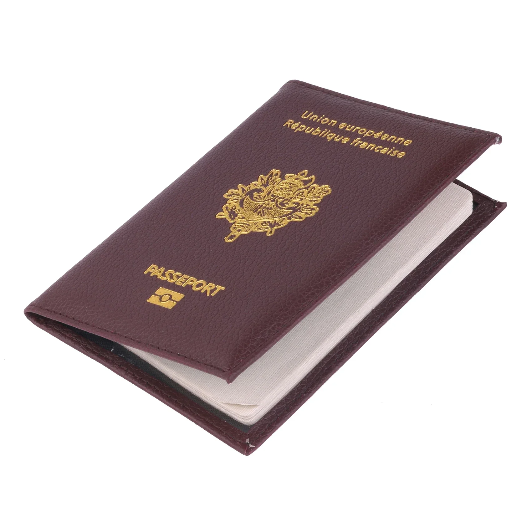 Custodia protettiva per passaporto da viaggio per donna e uomo, custodia protettiva multifunzione per carta d'identità, custodia a portafoglio in pelle PU, accessori da viaggio