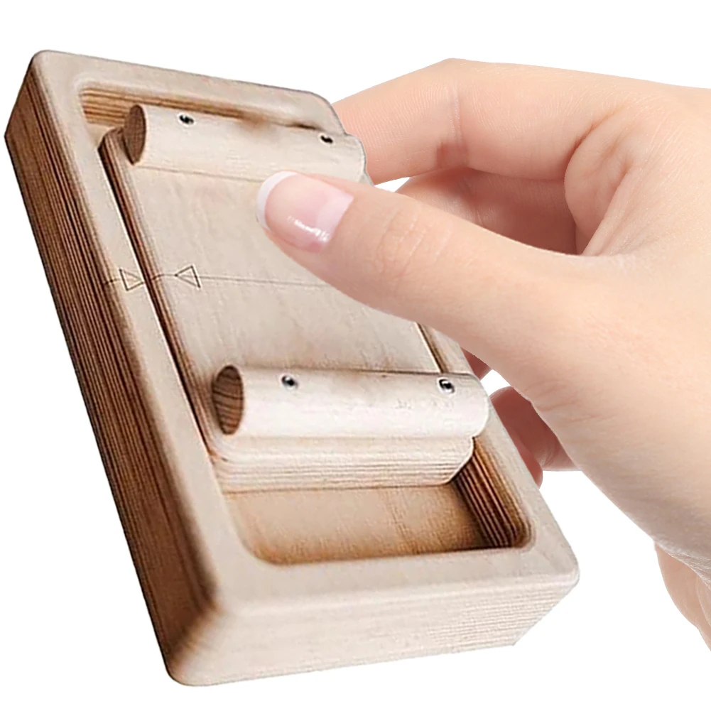 

Деревянный тренажер для пальцев, портативный тренажер для развития силы пальцев и запястья, оборудование для тренировки скалолазов