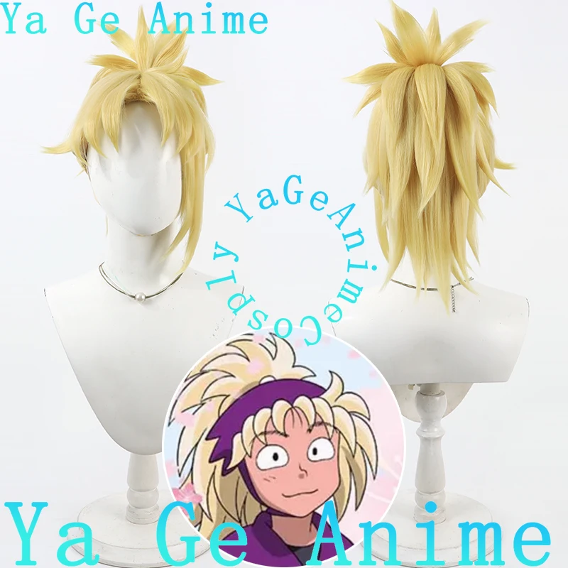 

Ya Ge аниме Nintama Rantarou Saitou Takemaru высокий хвост косплей парик аниме игры карнавал вечерние синтетические термостойкие волосы