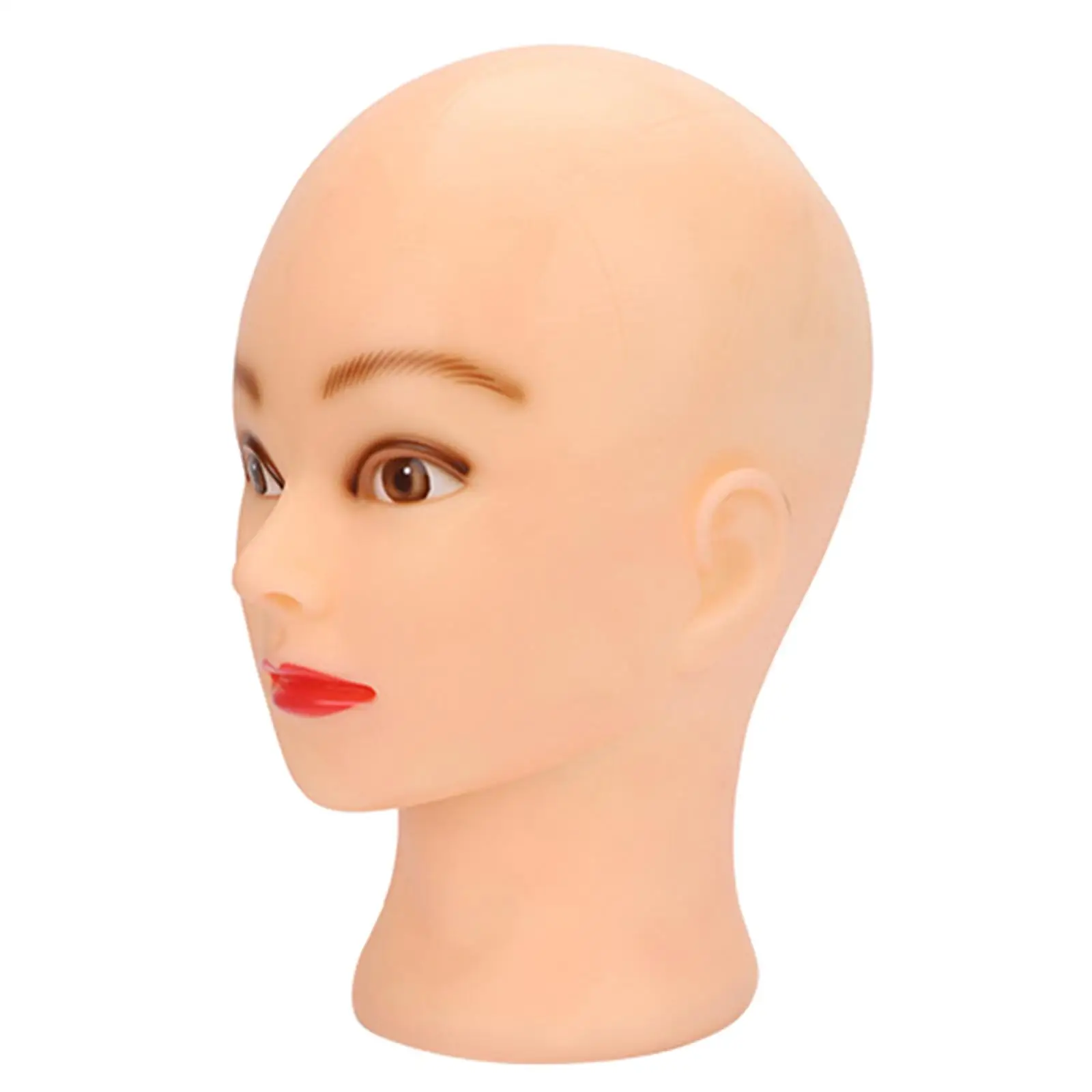 Female Mannequin Head Professional Multipurpose Makeup Doll Head Wig Head Head Model for Hat Caps Eyeglasses Hairdressing Wig