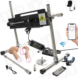 Máquina consolador automática de 3-15cm, consolador de masturbación súper silencioso, máquina sexual para parejas adultas, juguete sexual femenino y masculino