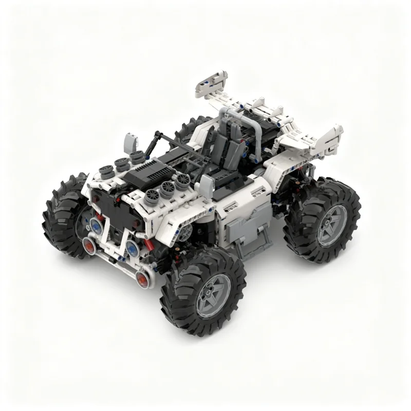 1651pcs MOC Technical Bigfoot Monster Truck Model Building Blocks Construction Toy Christmas Gift Assemble DIY Birthday Brick