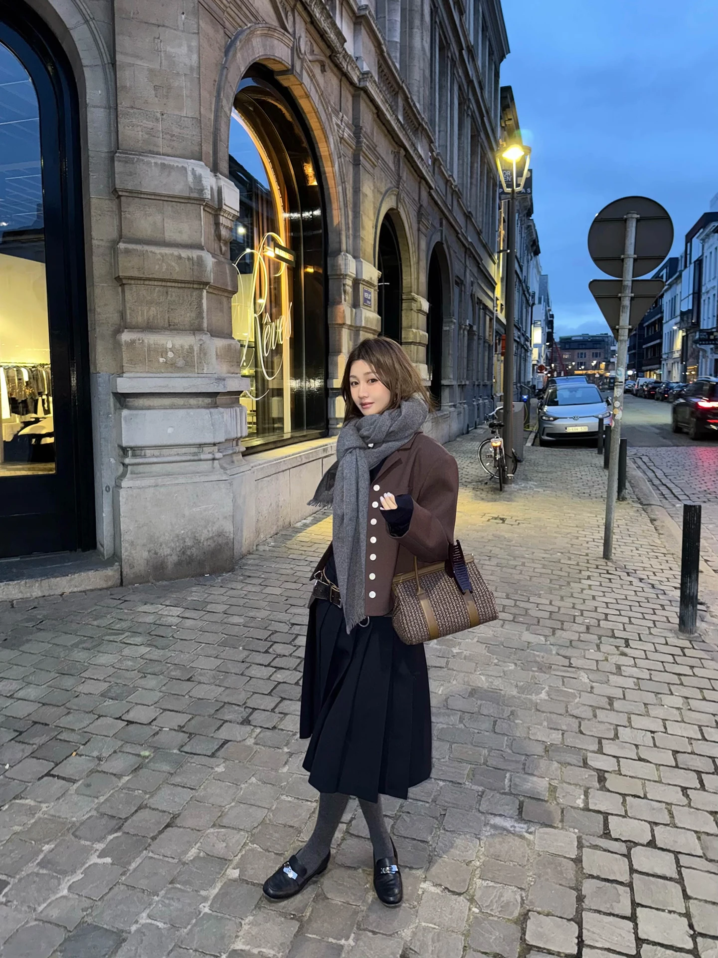 

Женское пальто Cé Suit Jaet VCruan Aiige, весна 2026, для повседневной носки, с длинными рукавами, стандартной длины, из смесовой ткани (шерсть, полиэстер)