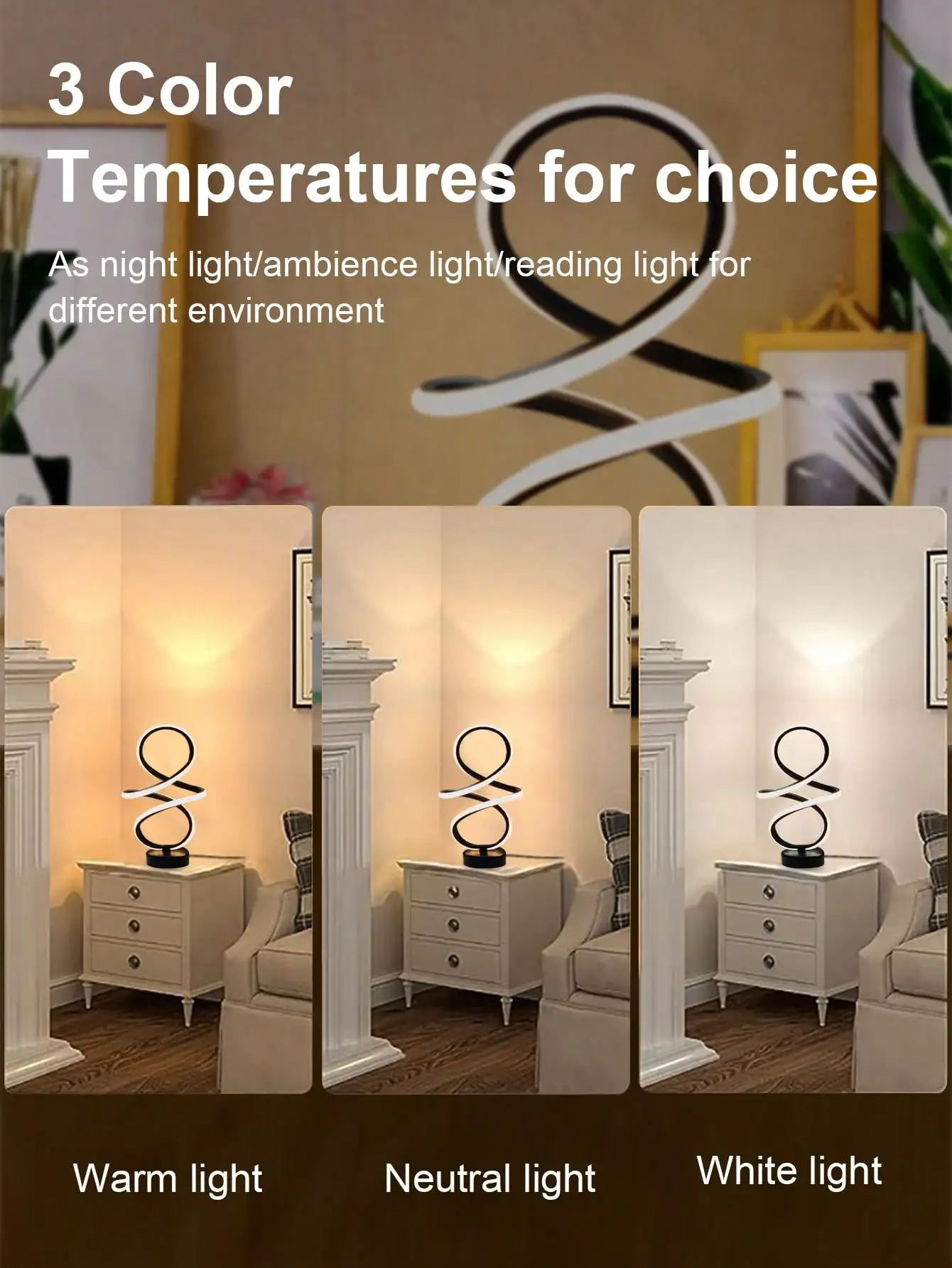 LED Creative Artistic Decorative Bar Counter Lamp, Modern Minimalist Atmosphere Tabletop Desk Lamp For Bedroom,Study Bedside