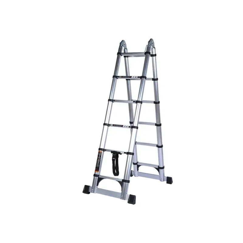 Minimalist Aluminum alloy joint ladder Super load-bearing folding telescopic ladder Portable home