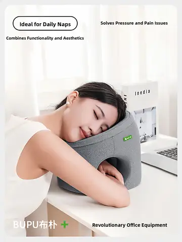 Modern Simple Style Memory Foam Nap Pillow Office Desk Snooze Tool Table Lying down Pillow Multi-Functional Pillow
