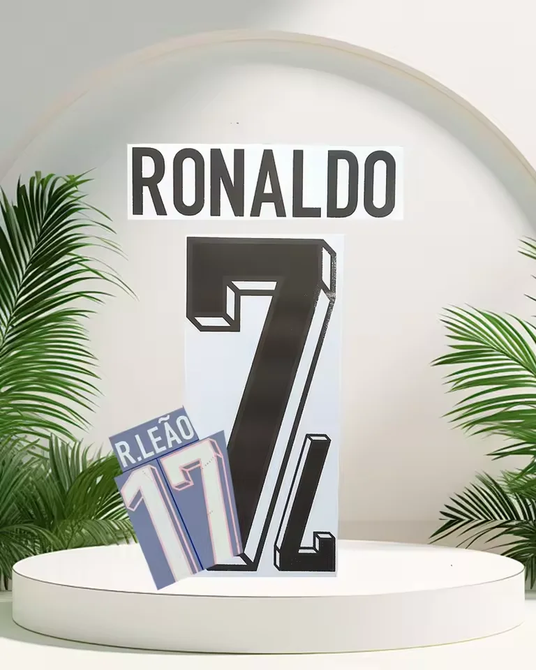 

Top quality Portugal Name sets 2024/25 Portugal home and away iron on B.FERNANDES name and number