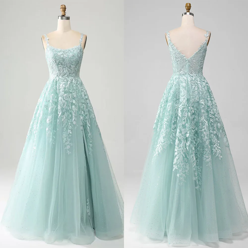 

High Quality Customized Strapless Appliques Thin Suspenders Floor Length Elegant Dress Women for Wedding Party Lowime Evening