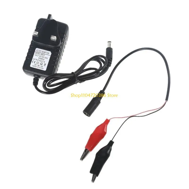 

AC Power Supply Adapter with Clip 4.5V 1A Replace 3x 1.5V C D AAA AA Batteries