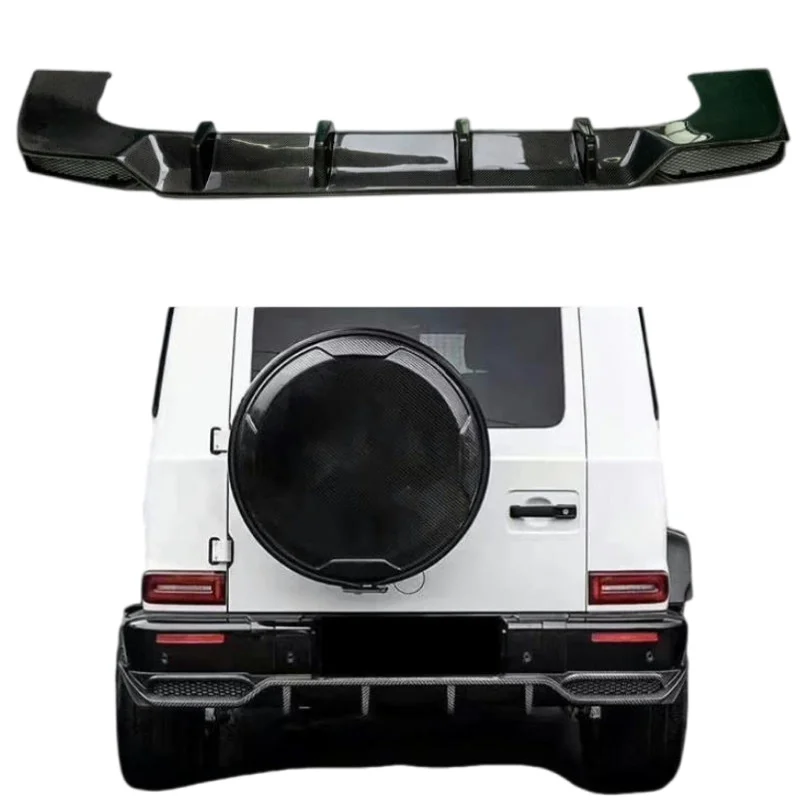 

Topar Style Carbon Fiber Rear Bumper Lip Diffuser for G-Class W464 2019custom