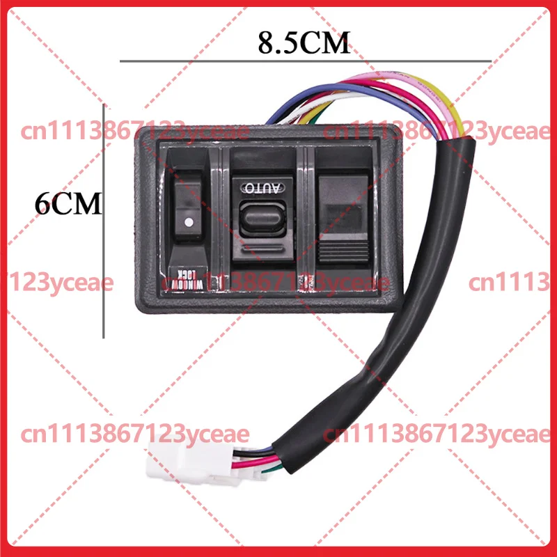 For Universal 84820‑26021 Window Control Switch Quick Response For Lifting Front Rear Car Windows
