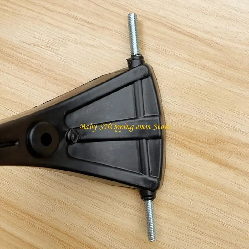 23GD 3PCS การเปลี่ยนล้อด้านหน้า/ด้านหลังส่วนล้อสามเหลี่ยมสำหรับเด็กแกว่งนั่งรถ