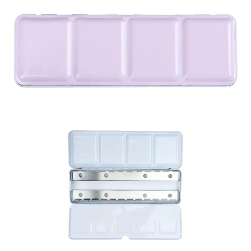

31BA Empty Watercolor Palette-Metal Empty Watercolor Tin Palette-Paint Case for Teens