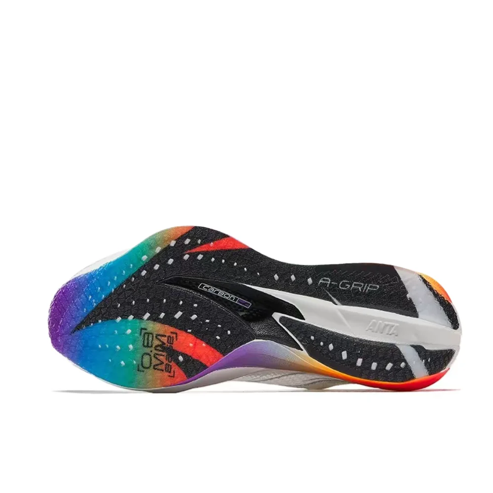 Anta C202 6.0 PRO: Stylish, Comfortable, Non-Slip, Breathable Women's Low-Top Versatile Running Shoes - White 122445571-8