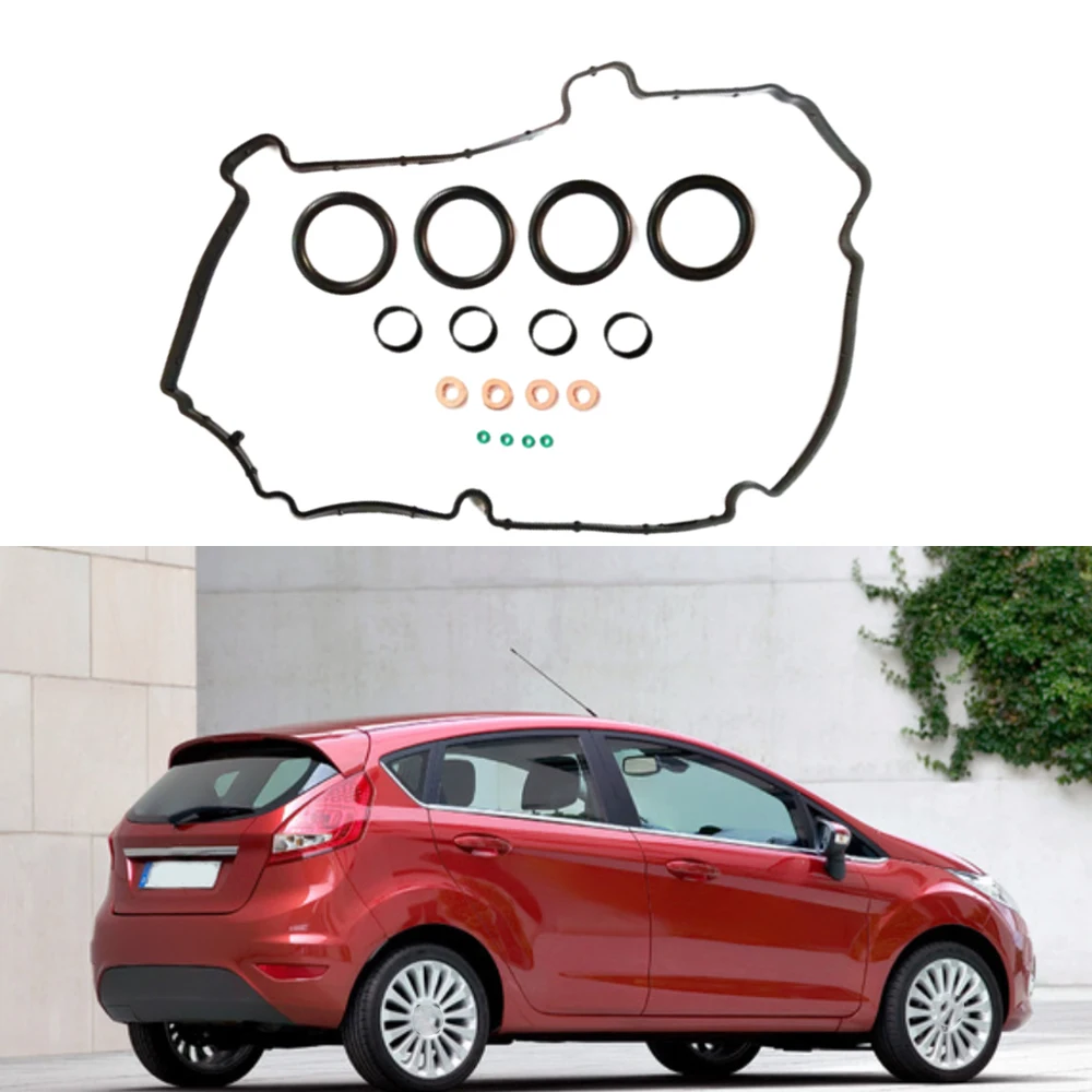 حاقن الوقود مجموعة سدادات مانعة للتسرب لـ Fiesta MK5 Van 1.4 TDCi 2003 - 2010 قطع غيار السيارات SU001-00822 Y401-13-113 FD-904-022