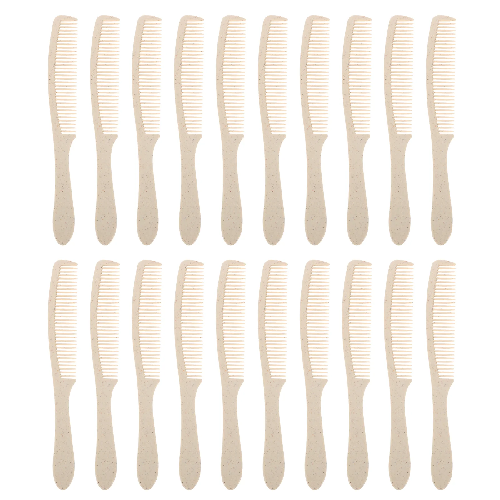 

50pcs/Set Disposable Combs Handle Hair Combs Portable Hotel Combs With Bag Covers For Hair Cutting Hair Dying Tool Travel Combs