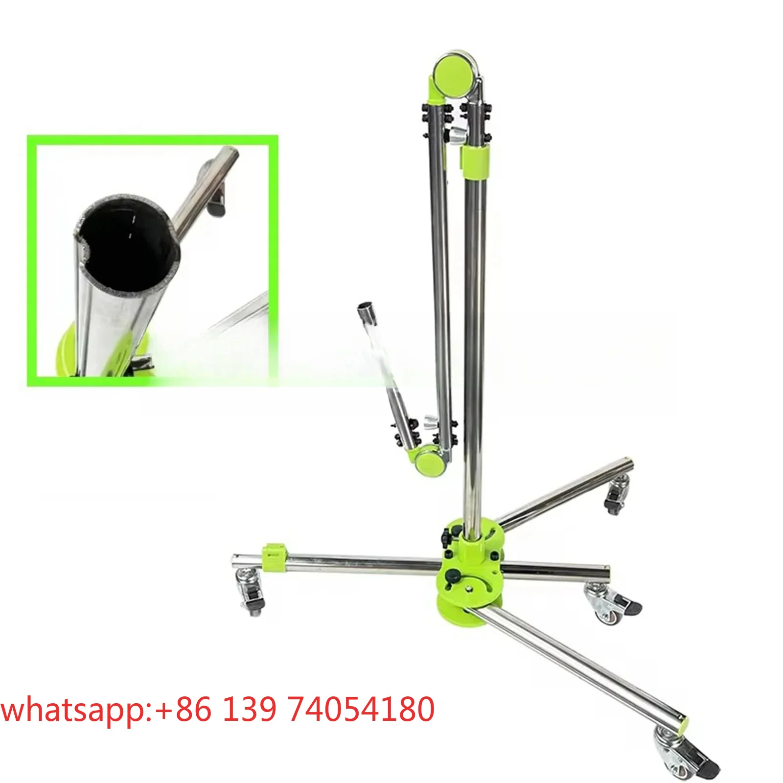 Heavy Duty Bracket Triple Fold PDR Light Stand Car Dent Repair Flattening Light Bracket Repair Tool (Light Plate Not Included)