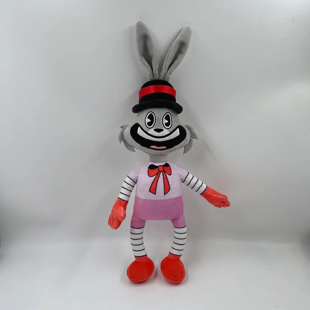 Jogo quente encontrar frankie pelúcia boneca macia figura coelho assustado 23-40cm brinquedos plushie