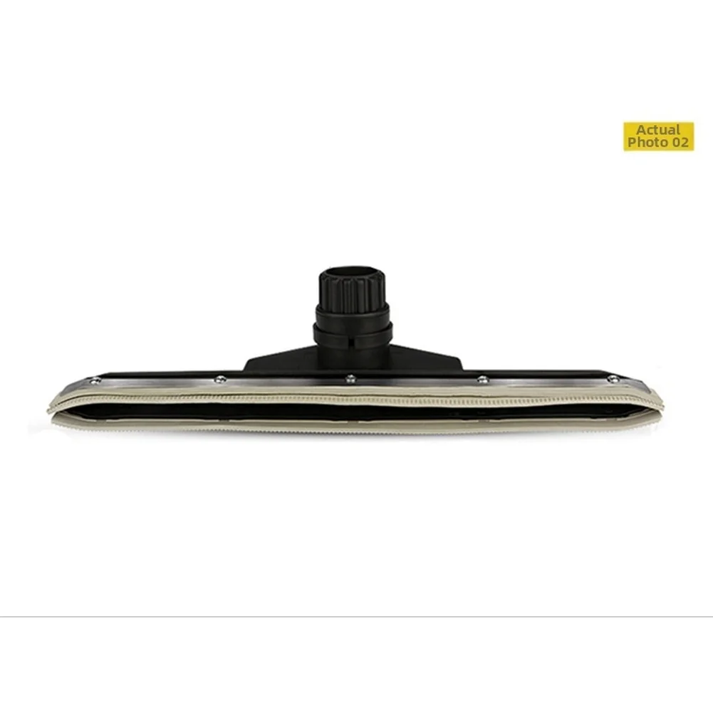 1 Pcs 37mm Water Squeegee Head For Wet Dry Vacuum, 400mm Industrial Floor Brush With Metal Construction Cleaning Accessorie