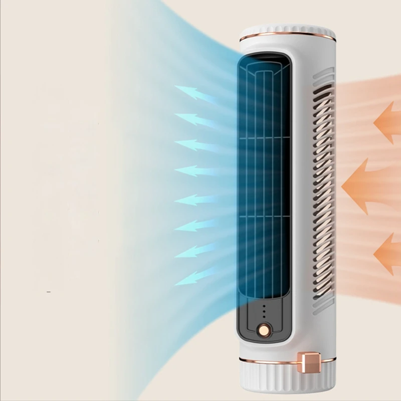 1Set دوران الهواء الخالية من الشفرة مروحة غرفة نوم فائقة الهدوء عنبر مكتب الطابق مروحة كهربائية مروحة قائمة من البلاستيك