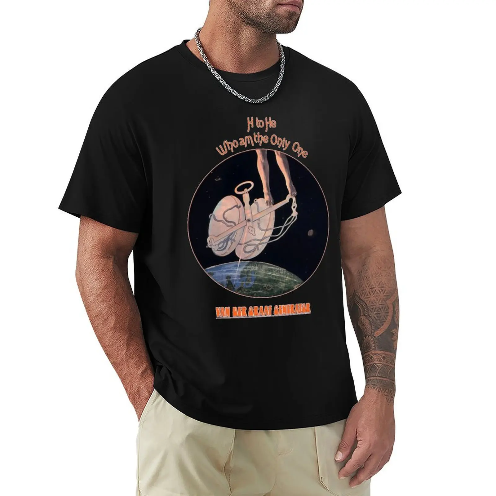 Van der Graaf Generator - H to He, Who Am the Only One T-Shirt Tough Fabric Work Tee